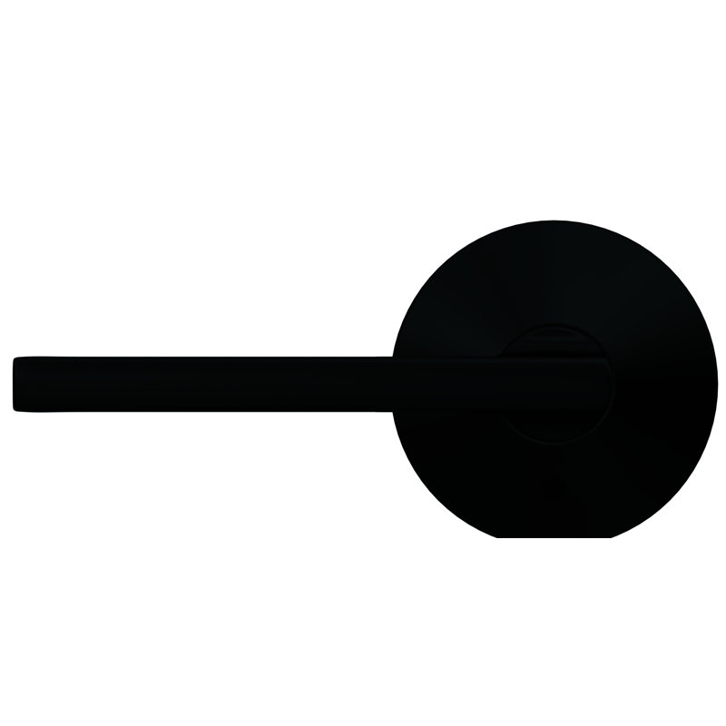 Levier anti-rotation personnalisé Latitude avec garniture Kinsler, Noir mat