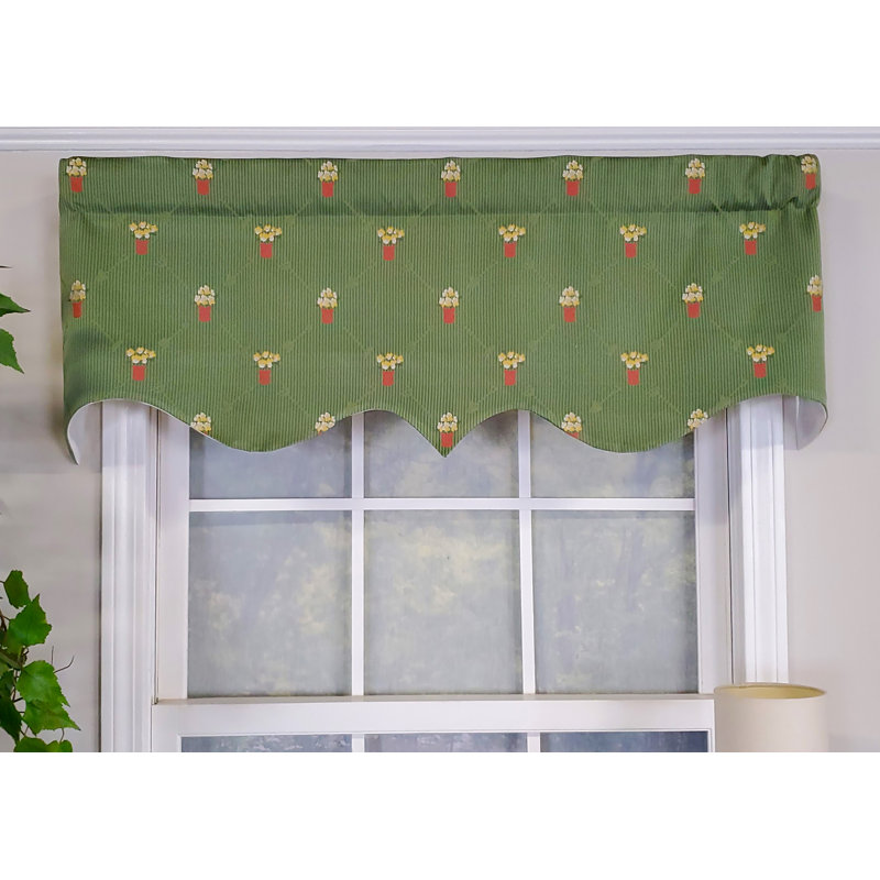 Geometric Window Valance