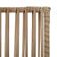 Mikie 147cm W x 180cm H 3 - Panel Folding Room Divider-287532540-332462340-332462336