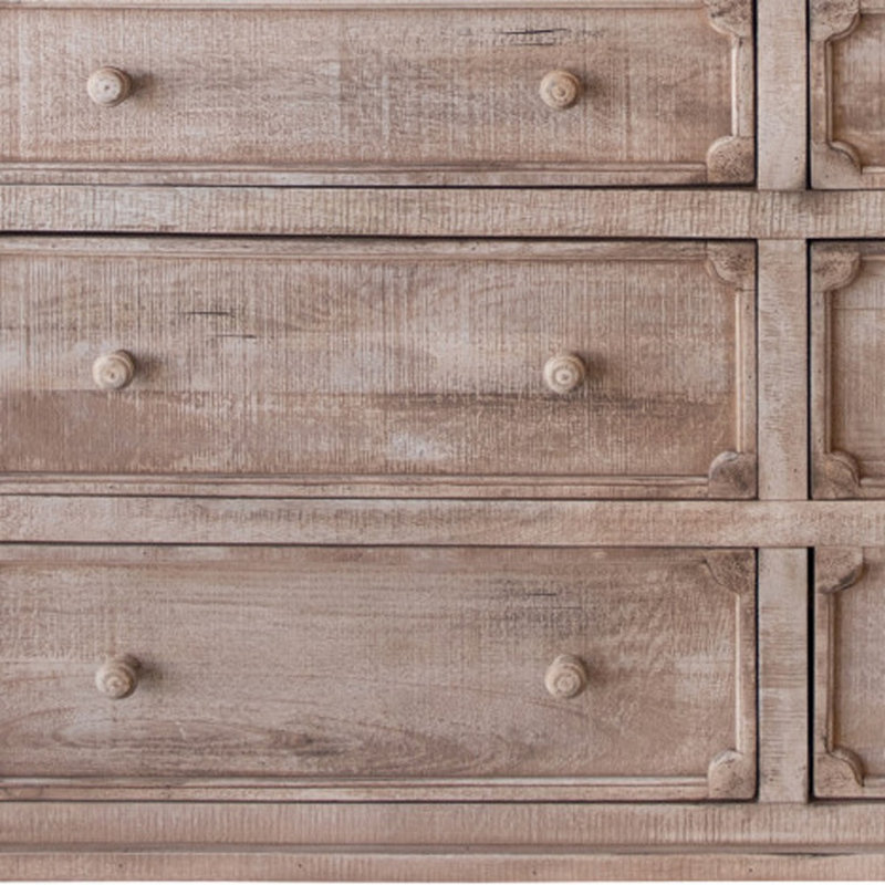 Commode 6 tiroirs Aruba Natural