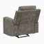  Fauteuil inclinable manuel en microfibre texturé Leylashka-242847879