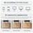 Soren  Fluted 5-Drawer Dresser with Solid Wood Legs-1006268030-1006268031