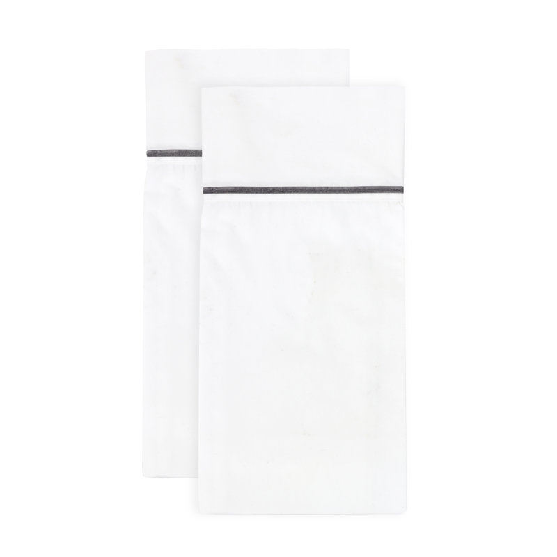 Stripe - Set of 2, Blue, Standard