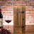 Wood Wine Box with Straps Bottle Carrier