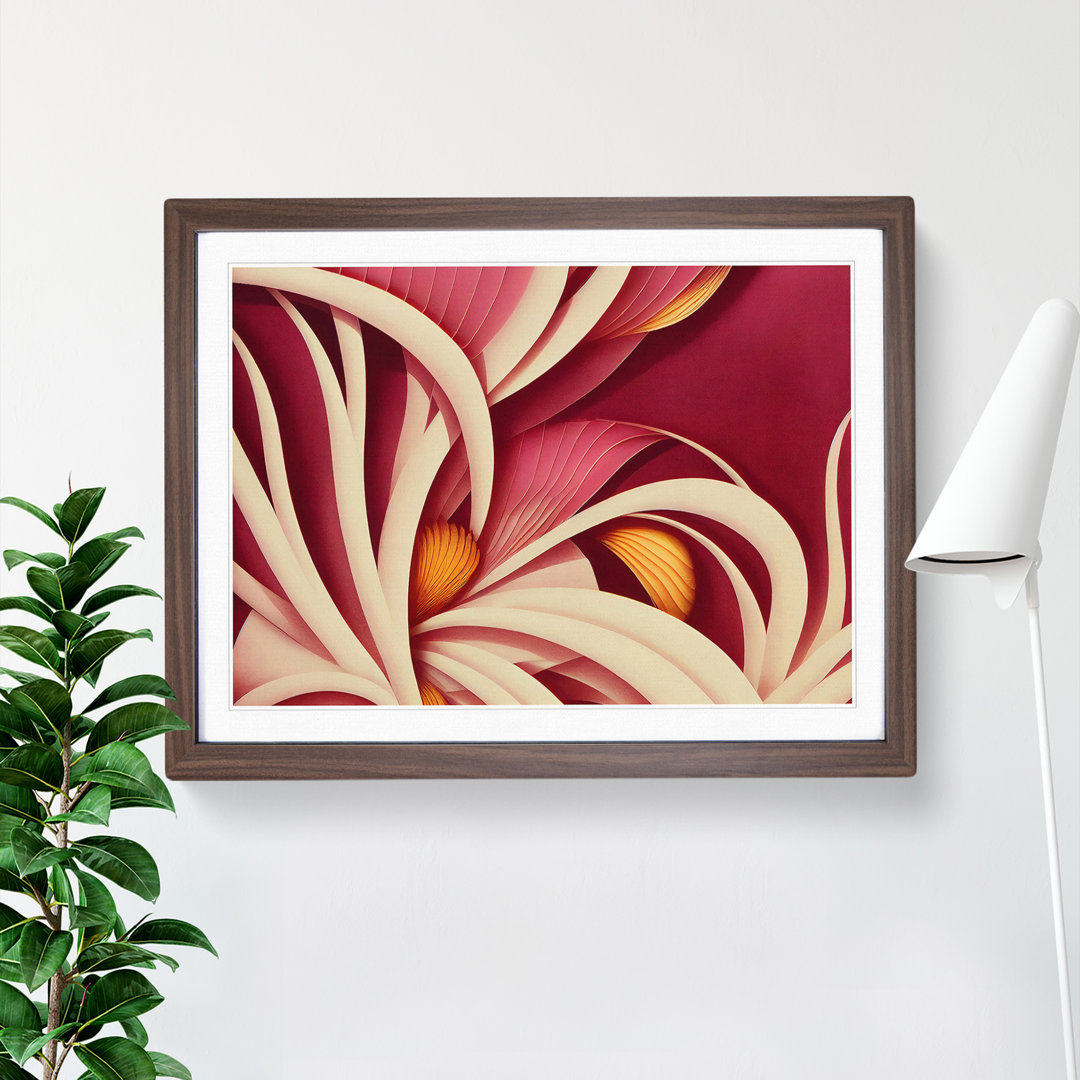 Fine Flowers Deco - Single Picture Frame Print
