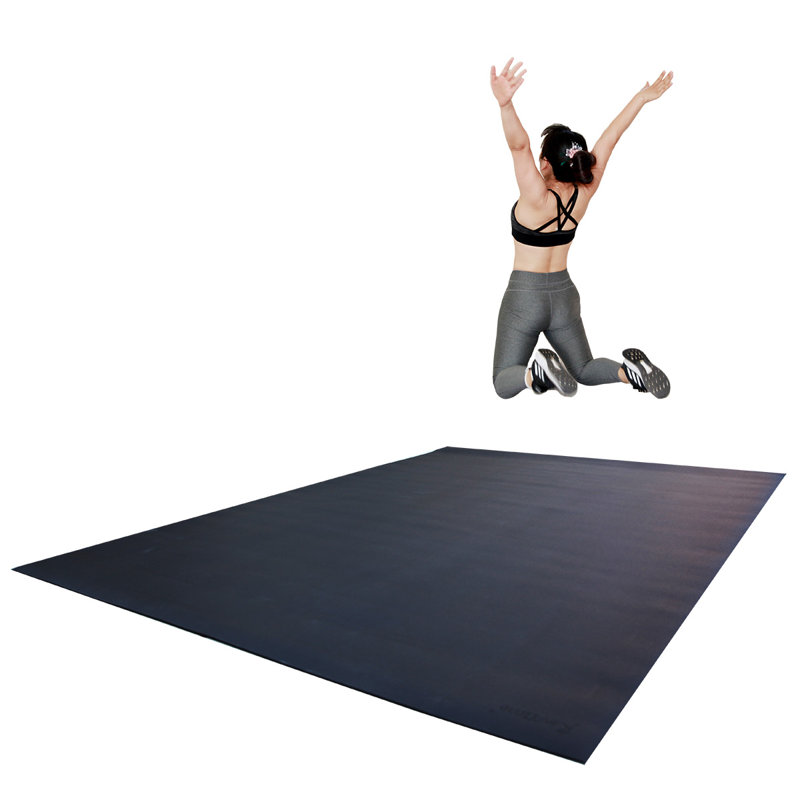 Tapis en caoutchouc 0,25 po, L 96 po x l 72 po