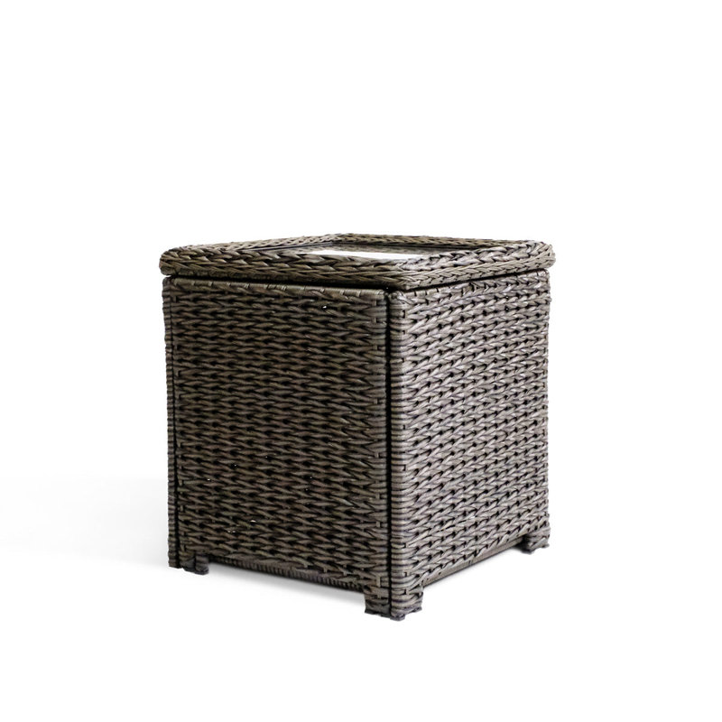Table de bout avec rangement Alfaro Point