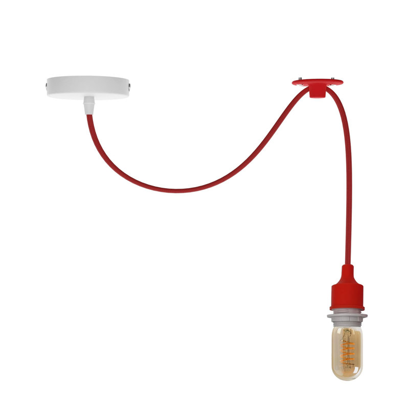 Audis 1 - Light Single Pendant, Yes, Red