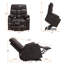 Fauteuil de massage inclinable chauffant en similicuir-1748360972