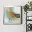 Blue Rythme I - Peinture sur toile encadrée-609785920-609785926