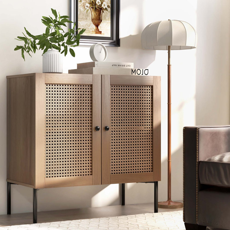 Olsburg 31.5'' Sideboard, Brown/White