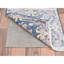 Tapis oriental carré en laine nouée à la main de style persan rétro tissé à la main bleu foncé 1 pi 6 po x 1 pi 6 po A89A7D85615F4689841C94A7151FD23A