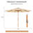 10.8Ft Sunbrella® All-Aluminum Pulley-Operated Round Umbrella-1302855205