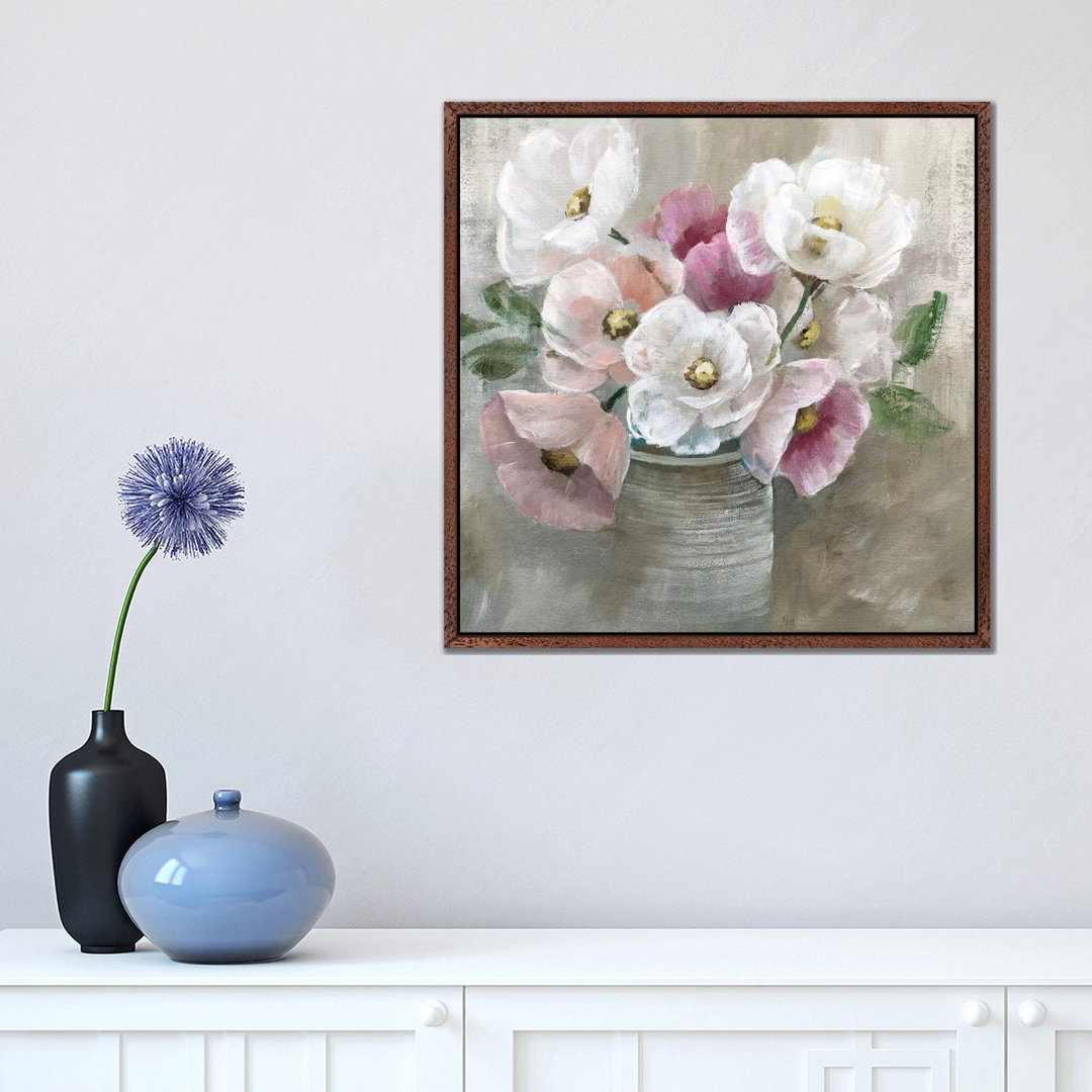 Blooming And Blushing - Painting on Canvas