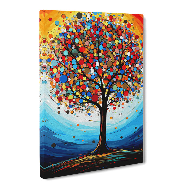 Tree Pop No.2 - Print, 50cm H x 35cm W x 3cm D