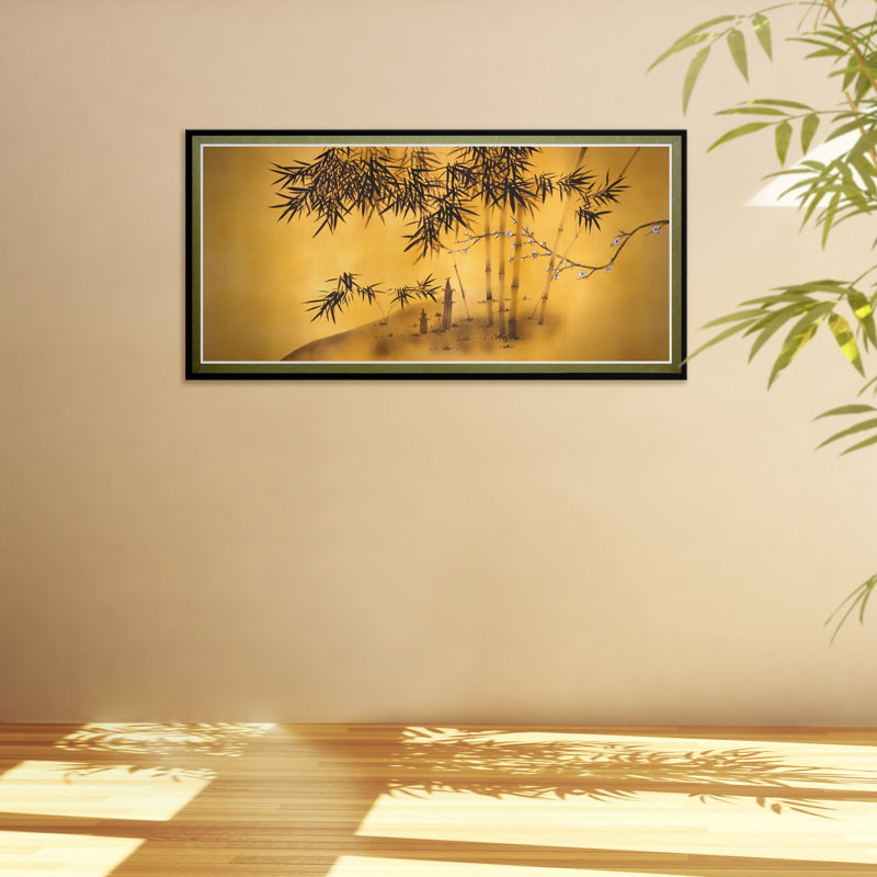 Keir «Bamboo Tree», reproduction d'art encadrée