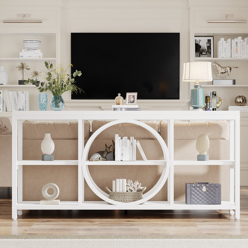 Nunki 70.9'' Console Table, Pure White