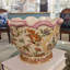 Porcelain Scallop Planter Regency