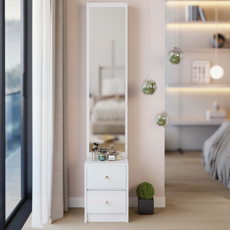 Armoire de rangement Minimalist Design, Blanc