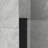 34 In. W X 72 In. Bifold Semi-Frameless Shower Door In Matte Black Finish