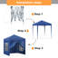 Amoi 2m x 2m Steel Pop-Up Gazebo-1856082992