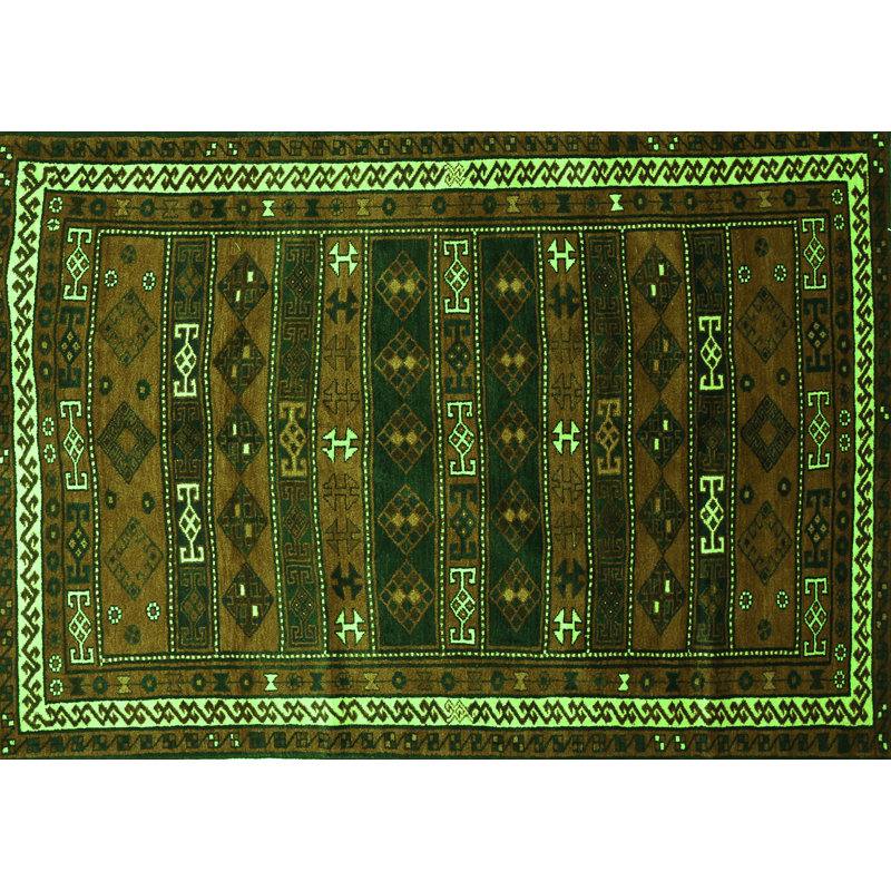 Tapis vert traditionnel Traditional 662, Rectangle 6 pi x 9 pi