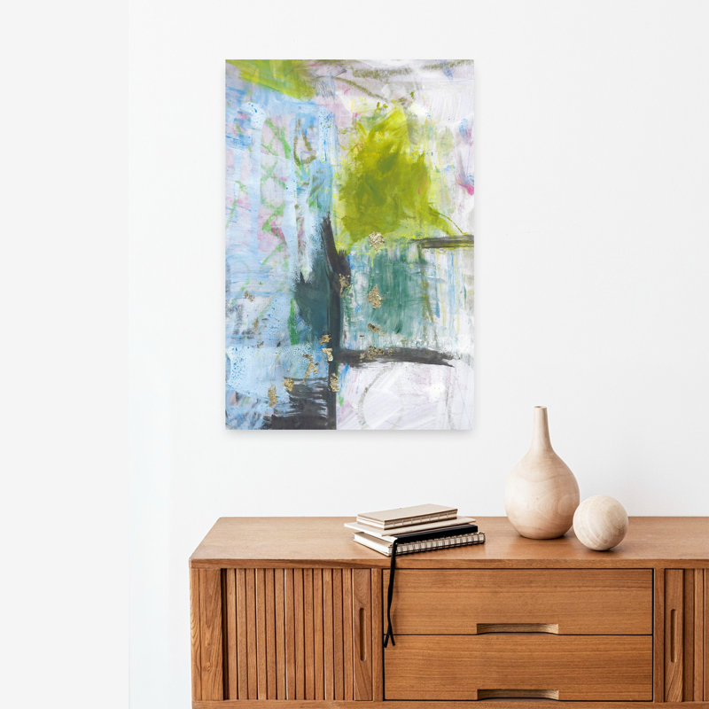 Contemporary Art Abstract Bold Contemporary Wall Art by Annick - Wrapped Canvas Print, 60.96 cm H x 40.64 cm W
