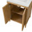 Whitney Rattan 24" Bathroom Vanity with Cultured Marble Countertop-128635714