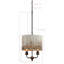 Simonson 2 - Light Distressed Rustic Black Unique/Statement Pendant