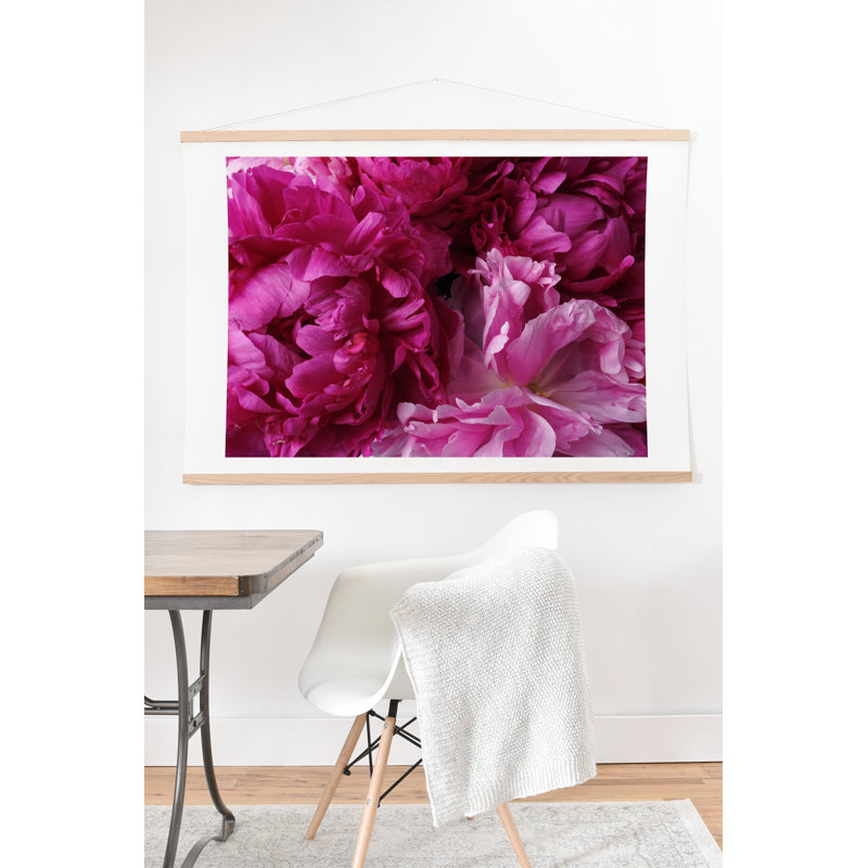 « glamour rose pivoines », reproduction de photo, H 8 po x 10 po x P 0,01 po, Affiche