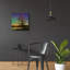  'Tree Under Aurora Borealis' by Epic Portfolio Acrylic Glass Wall Art, 24" x 24"-1001145470