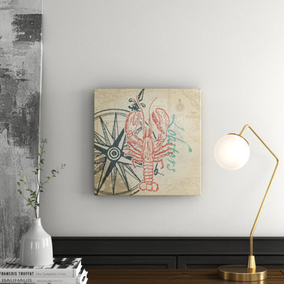 Fresh Lobster 2 - Wrapped Canvas Print