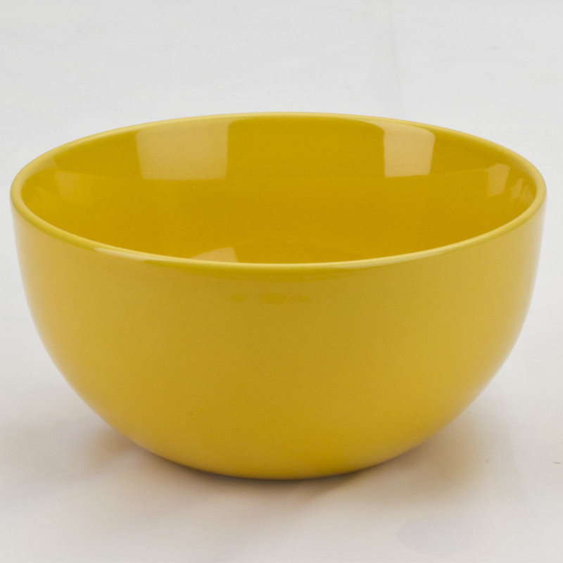 Bol de service 5,5 po Nautilus, Jaune