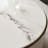 Circular microcrystalline stone coffee table set