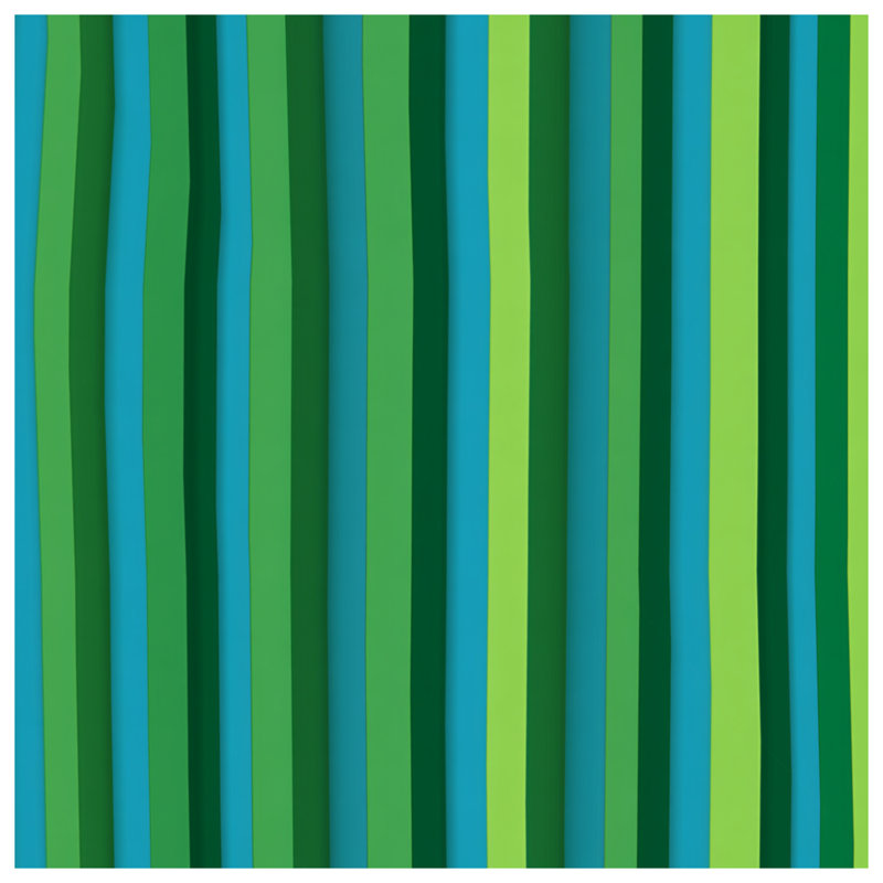 Tapis de bain à rayures, L 34 po x L 21 po