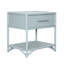 Ensemble de grande tête de lit et table de chevet Liam - bleu clair Liam-1505205492-1505205495-1505205496