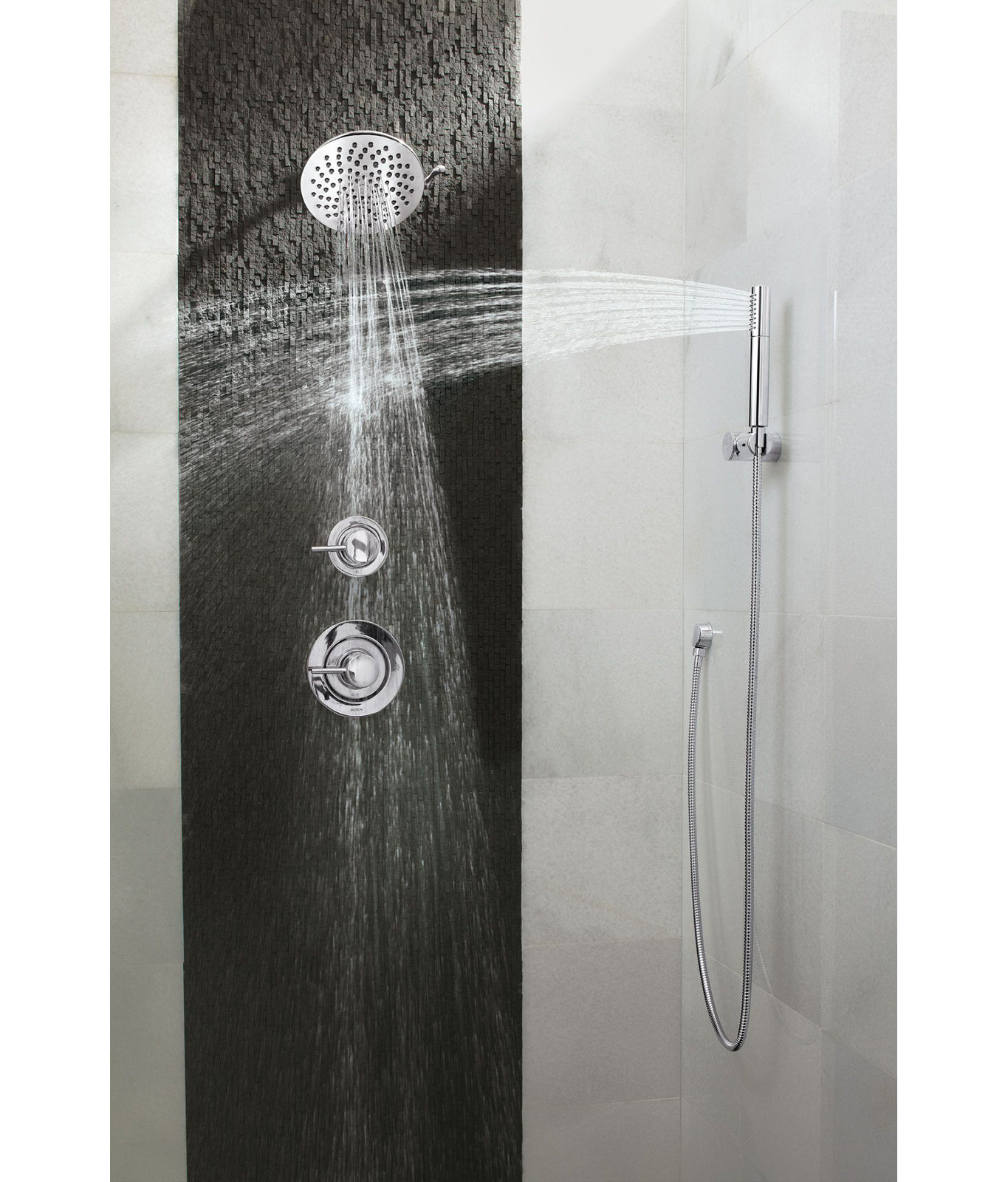 Align Posi-Temp Tub and Shower Valve Trim, Chrome