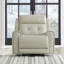 Fauteuil inclinable électrique en cuir Iavor-2041864923