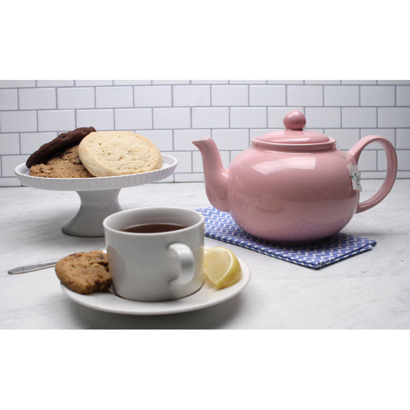 Red Barrel Studio® 48oz. Teapot, Pink