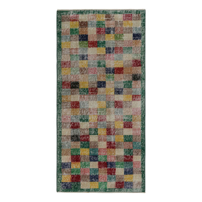 Wool Plaid Area Rug