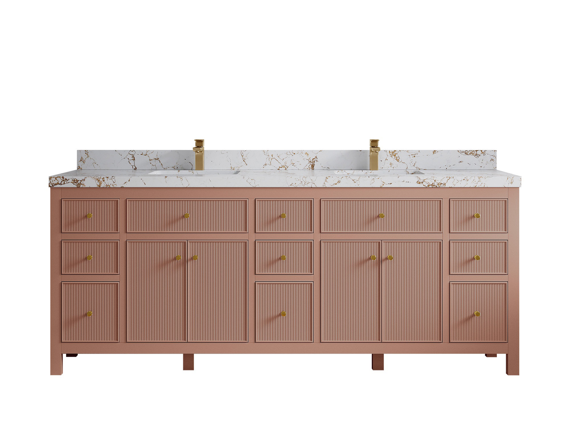 Willow Collections Sonoma 84 in. W x 22 in. D Double Sink Bathroom