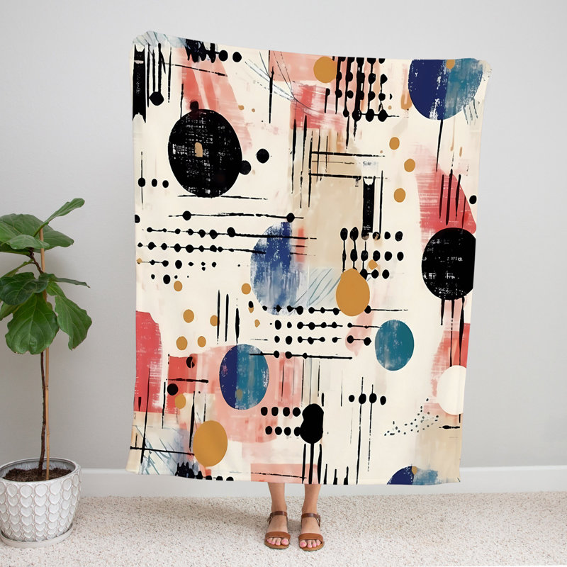 Throw Blanket, 50" W x 60" L