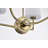 Mantilla 4 - Light Steel Dimmable Chandelier