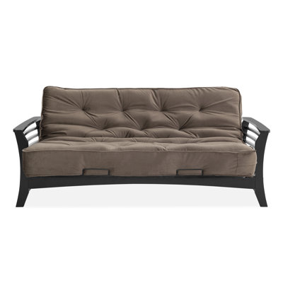 Chicago 76.29'' Upholstered Futon