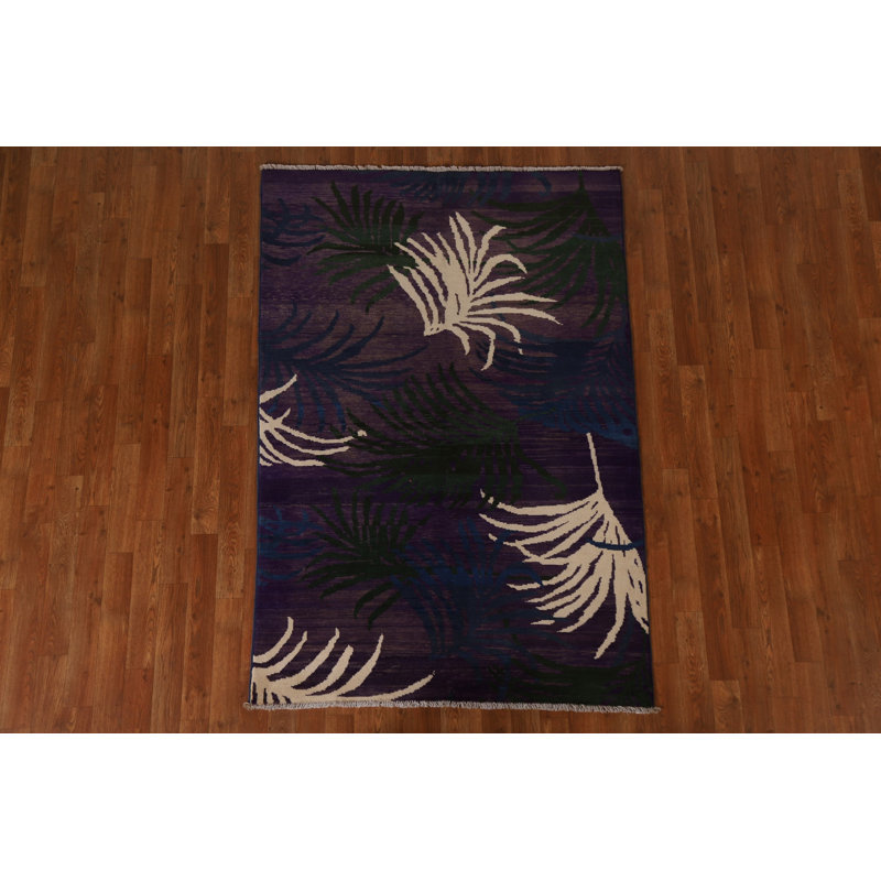 Tapis contemporain Gabbeh 4 x 6