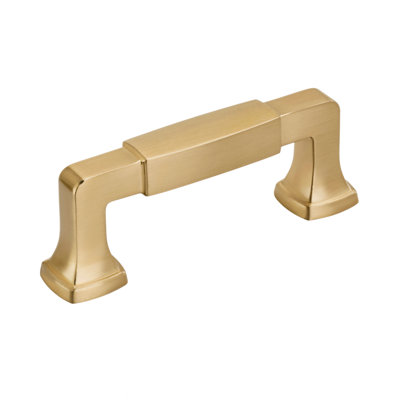 Poignée d'armoire bronze champagne 3 pouces (76 mm) Stature