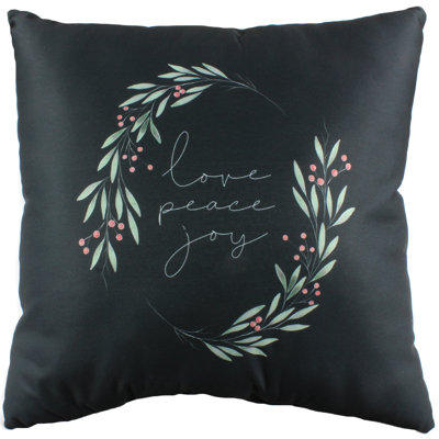 Housse et insert de coussin carré saisonnier