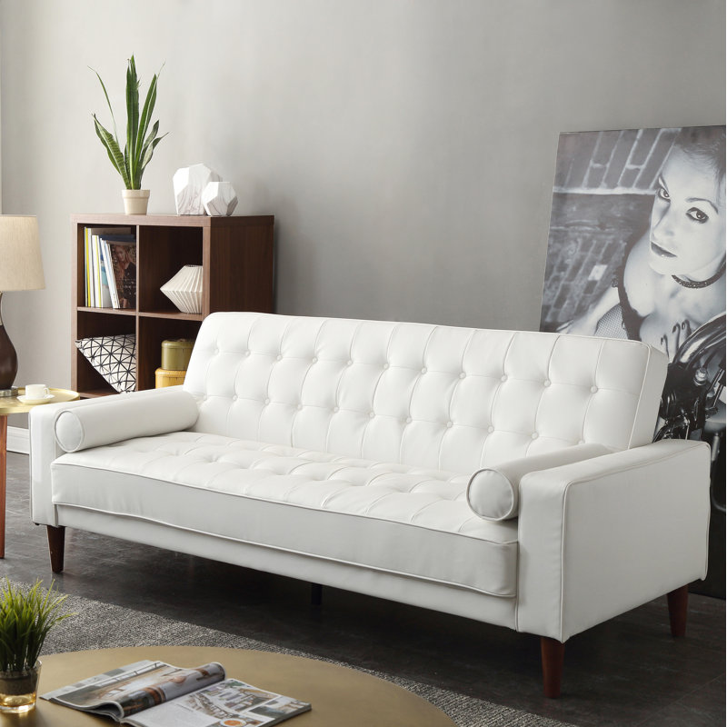 Woodmere 81" Sofa, Teal Polyester Blend