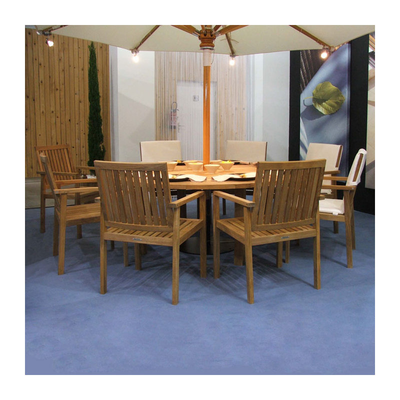 Outdoor Teak Dining Armchair