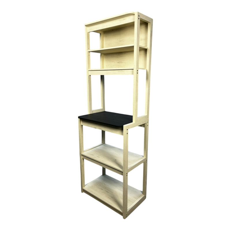 Étagère de cuisine à 5 niveaux, H 67,2 po x l 23,6 po x P 10,8 po, Noir